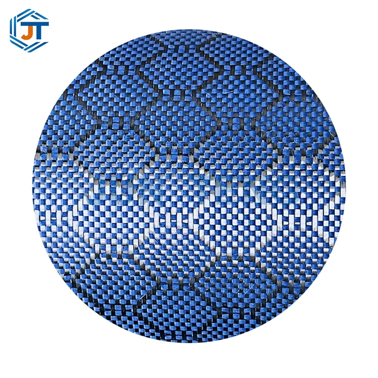 Fabrik Gentian Karbon Tenunan Biru 3K