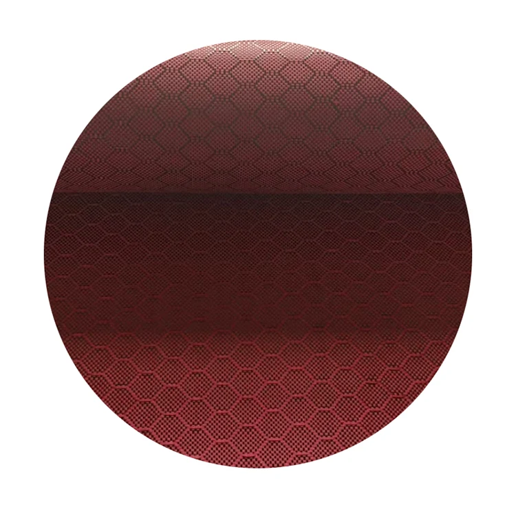 3K Red Woven Carbon Fiber Fabric